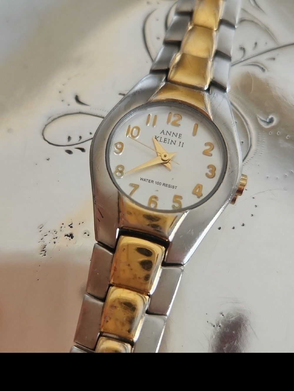 Anne Klein ll Two-Tone Quartz Watch